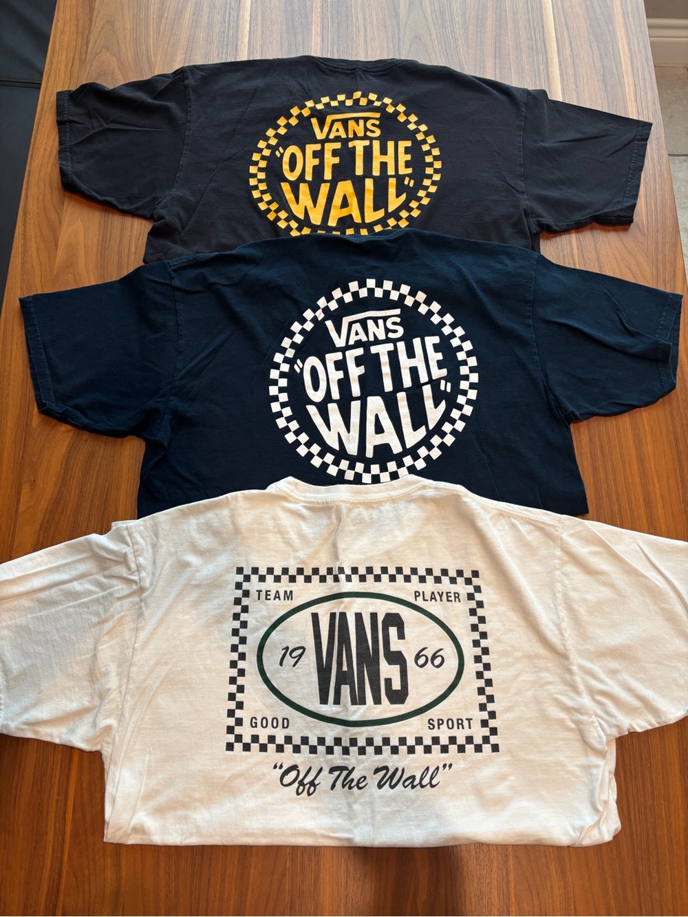 Vans men’s shirt bundle